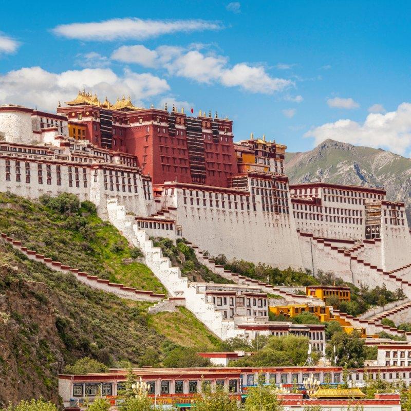 Potala Palace in Lhasa