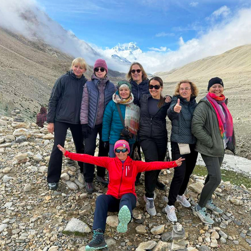 12 days lhasa everest kailash kathmandu group tour