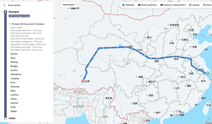 Tibet Tour from Shanghai