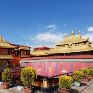 Scenery on the Lhasa to Kathmandu overland route