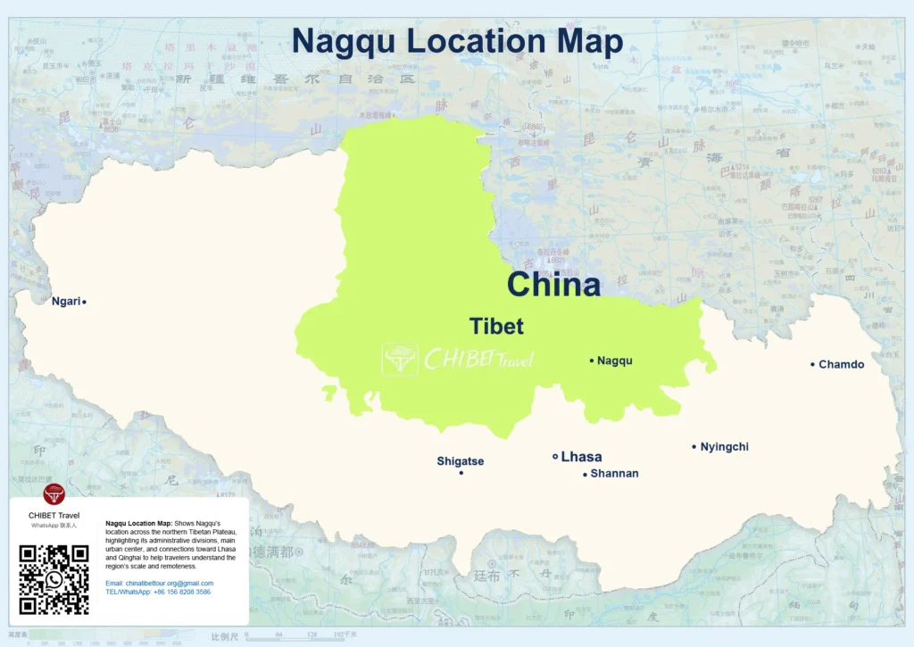 Nagqu Location Map